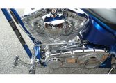 BigDog K9 15 Jahre Edition silber-blaumetallic 300 Chopper