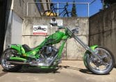 American Ironhorse Texas Chopper Poison-Green