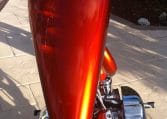 Big Dog K9 burning orange Custom Motorcycles by BDM