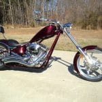 Big Dog Motorcycles K9 Darkcherry red Custom Chopper BDM