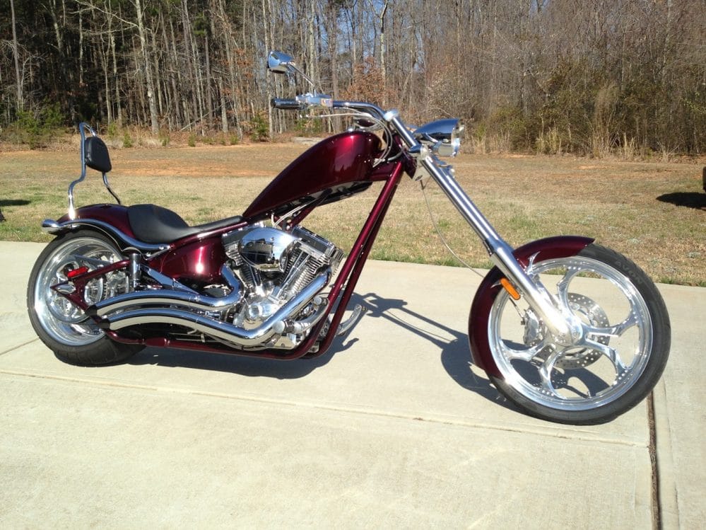 Big Dog Motorcycles K9 Darkcherry red Custom Chopper ABC Hamburg