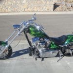 Big Dog Motorcycles K9 Edition Grün Custom Chopper