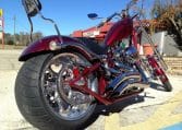 Big Dog Motorcycles K9 cherryred-black Flames Chopper