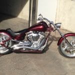 Big Dog Motorcycle Pitbull darkcherry-red 300