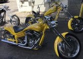American Ironhorse Slammer gelb-metallic