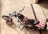Big Dog Ridgeback USA Flag Easy Rider